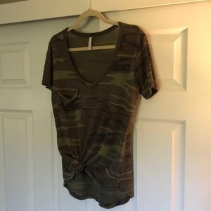 Camo pocket tee by Z supply